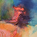 pigment watercolor-based medeium on mashi paper 61.5 x 91.3cm